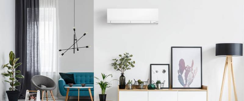 Remplacement d’un ancien chauffage électrique par une climatisation réversible, dans un pavillon à Grenade